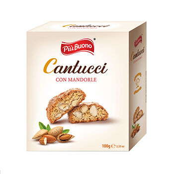 Печенье Piu Buono Кантуччи с миндалем 100 г