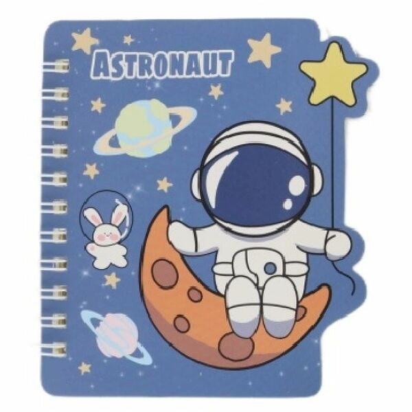 Блокнот Union Source на спирали FHF2212272, 60 л 13х10 см, дизайн в ассортименте