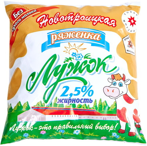 Ряженка Лужок 2.5% 500 мл