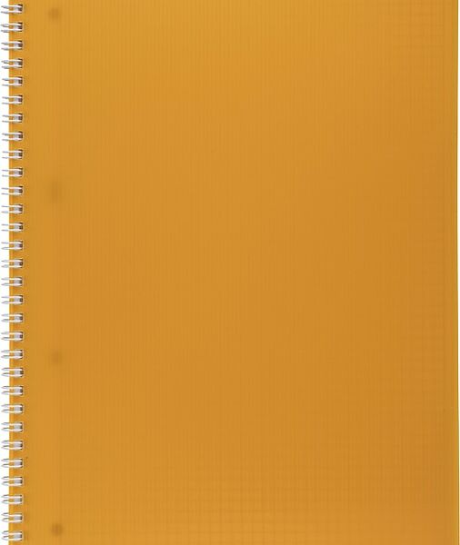 Тетрадь Hatber Line Neon Желтая в клетку 80л А4