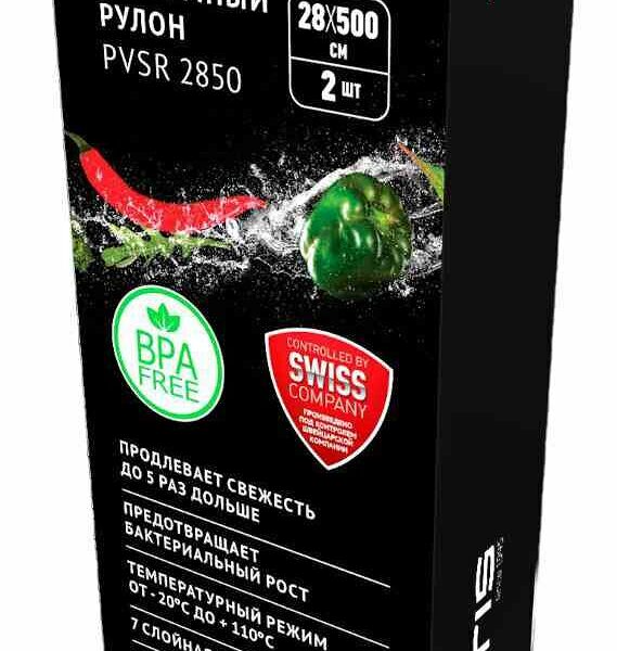 Рулон для вакууматора Polaris PVSR 2850 28×500 см, 2 шт.