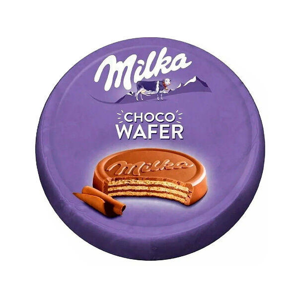 Вафли Milka Choco Wafer с начинкой с какао, покрытые молочным шоколадом 30г