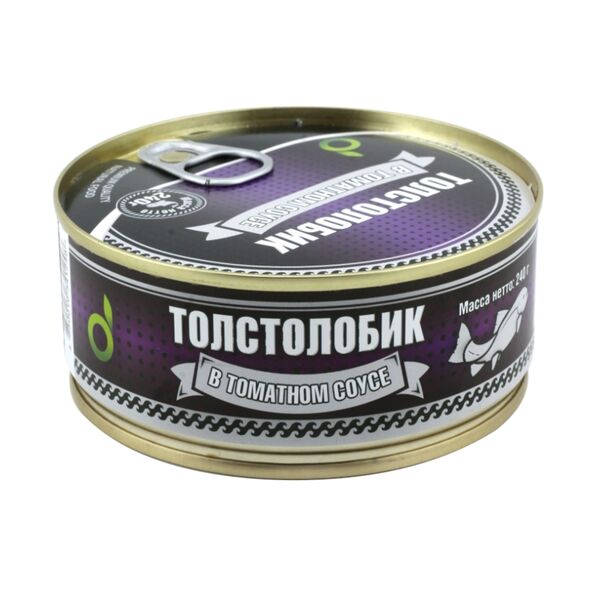Толстолобик в томатном соусе 240 г