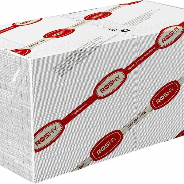 Салфетки Profi Pack 2 сл. 24х24 белые 250 шт./уп.