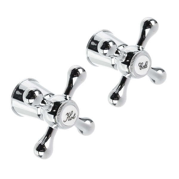 Ручка для смесителя, крест., под квадрат, пластик