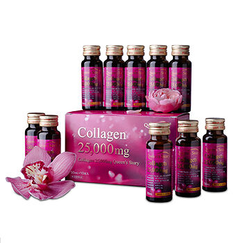 Коллаген морской жидкий Queen's Story 25 000мг, 50мл*10 ампул, Япония