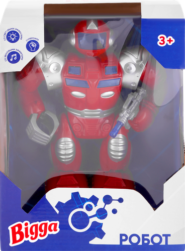

Игрушка BIGGA Робот, со световыми и звуковыми эффектами