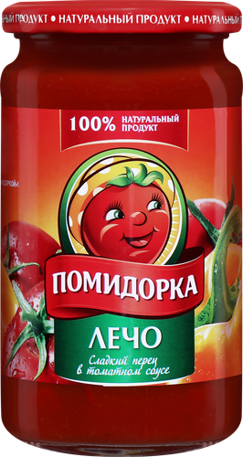 

Лечо Помидорка Сладкий перец в томатном соусе 680 г