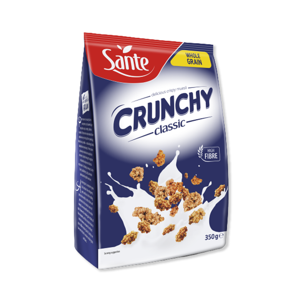 Хлопья Sante кранчи натуральные 350 г