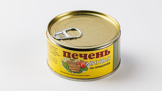 Печень минтая По-приморски