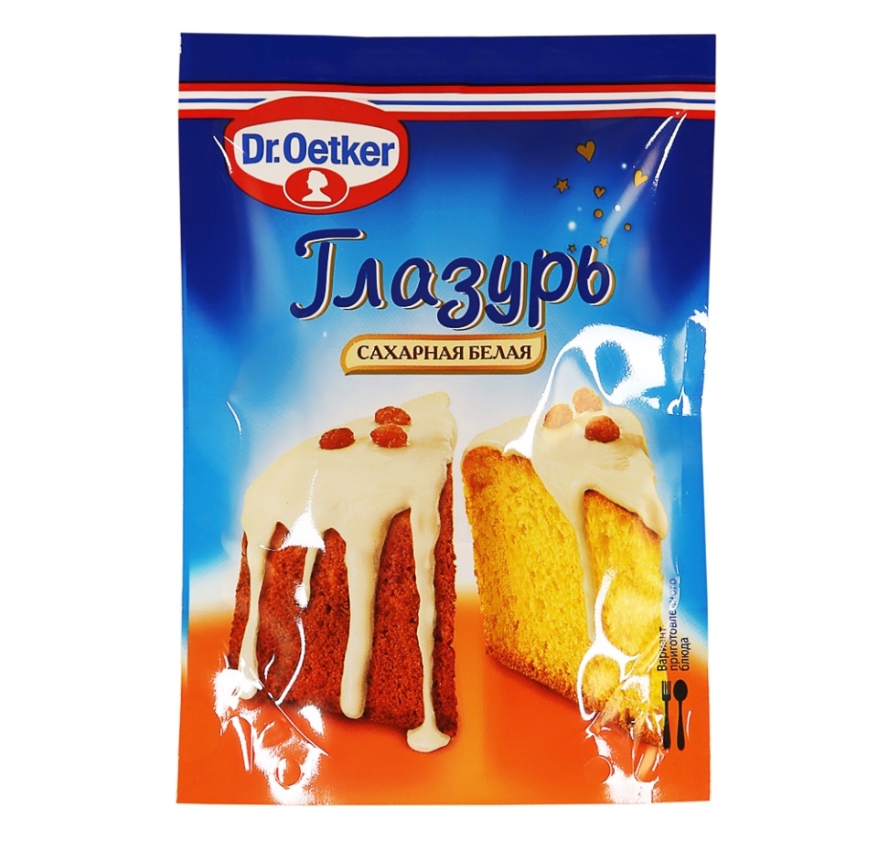 

Глазурь Dr.Oetker сахарная белая