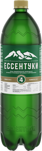 

Вода минеральная Ессентуки №4 газированная 1500 мл