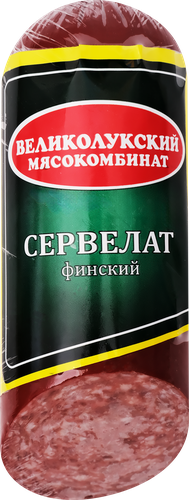 

Колбаса ВЛМК сервелат Финский к/в кат Б МГА вес