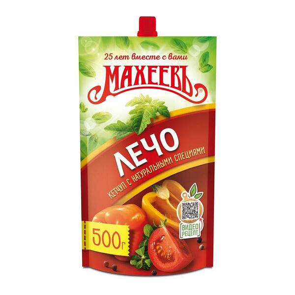 Кетчуп Махеевъ 500г лечо дой-пак
