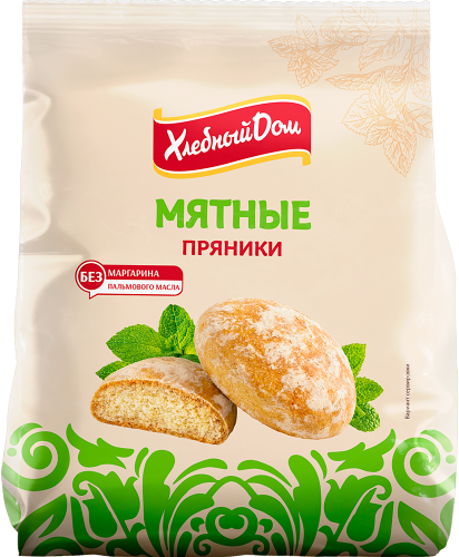 Пряники Хлебный дом Мятные 300 г