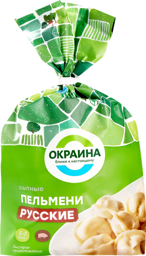

Пельмени ОКРАИНА Русские, 800г