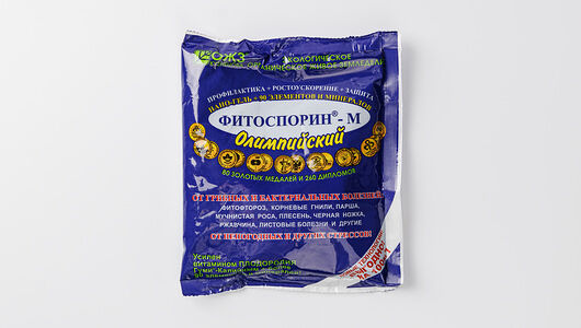 Средство для защиты растений ОЖЗ Фитоспорин-М Олимпийский от грибных и бактериальных болезней, нано-гель, 200 г
