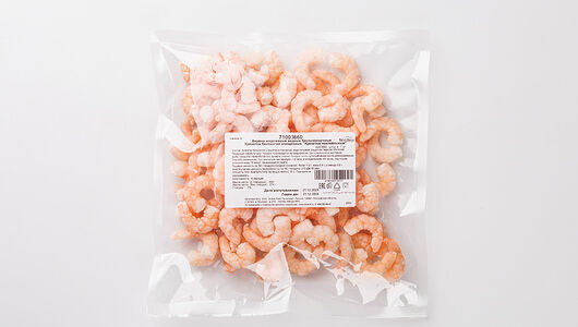Креветки коктейльные белоногие очищ. в/м, 300 г(Продукт замороженный)