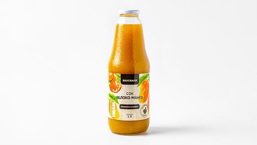 Сок яблоко-манго прямой отжим