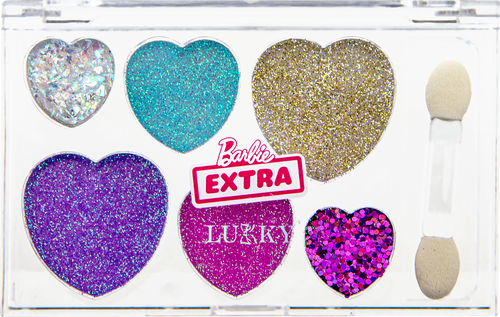 

Тени для век Lukky Barbie Extra с блестками, с аппликатором, 65 г