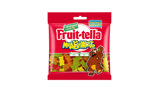 Жевательный мармелад Fruit-tella Медвежата 70 г