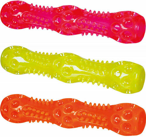 TRIXIE Игрушка для собак Палочка цвет в ассортименте 1 шт силикон 18см