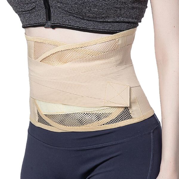 Silapro пояс для спины поддерживающий, 4 пластины, 19см, пэ 63%, sbr 33%, пвх 4% (m; l; xl)