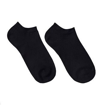 Носки короткие женские из лиоцелла, цвет чёрный, Belle You, размер 36-37 (23), Китай