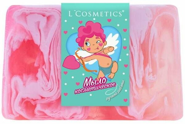 Мыло кусковое L`Cosmetics клубника