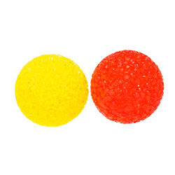 Игрушка для кошек Мяч пластмассовый с бубенчиком 5 см 2 шт