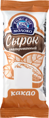 

Сырок глазированный Томское молоко какао 23% 40 г