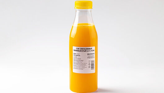 Свежевыжатый сок апельсин 