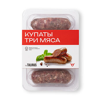 Купаты Taurus Три Мяса 400г