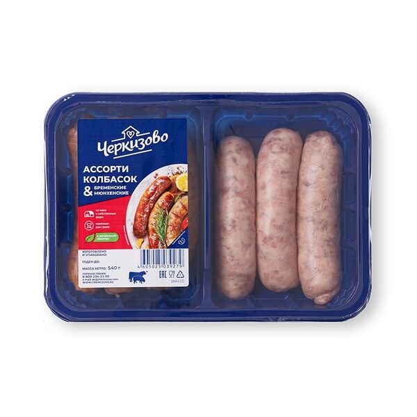 Ассорти коласок Черкизово Бременские и Мюнхенские, 540г