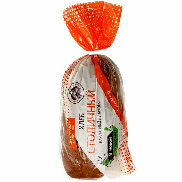Хлеб Каравай Кубани Столичный ржано-пшеничный нарезка