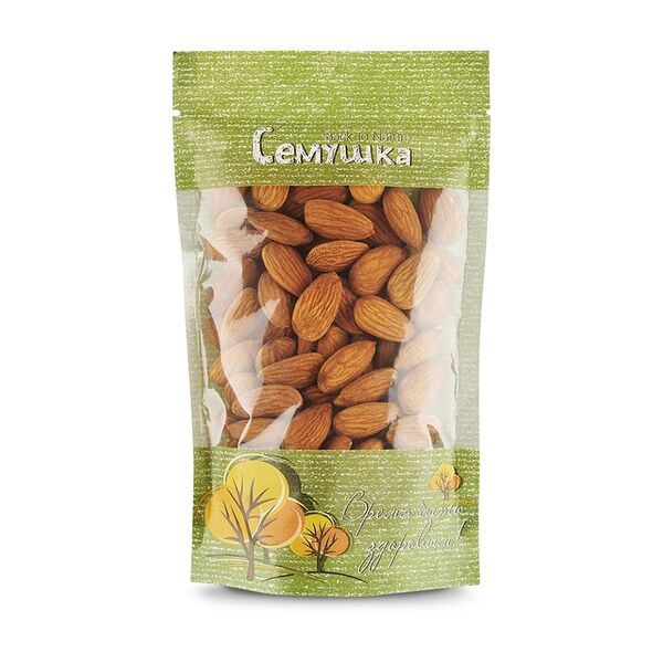 Миндаль сушёный Семушка без обжарки, 120г