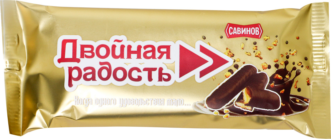 

Печенье Савинов Двойная радость с карамелью в шоколадной глазури 50 г