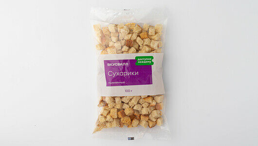 Сухарики пшеничные ВкусВилл