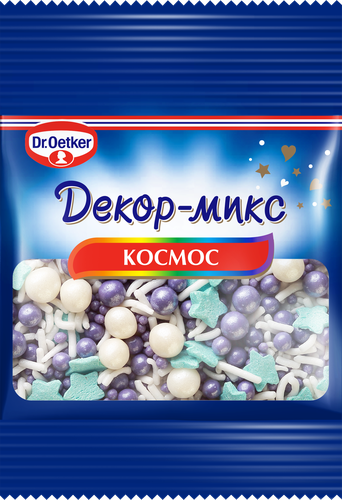 

Декор-микс Dr.Oetker Космос 10 г