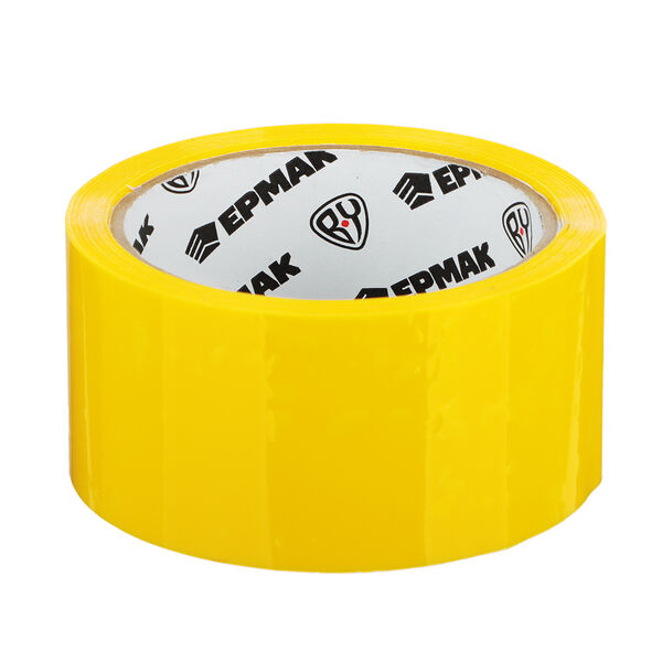 Клейкая лента Ермак желтая 48 мм x 50 м