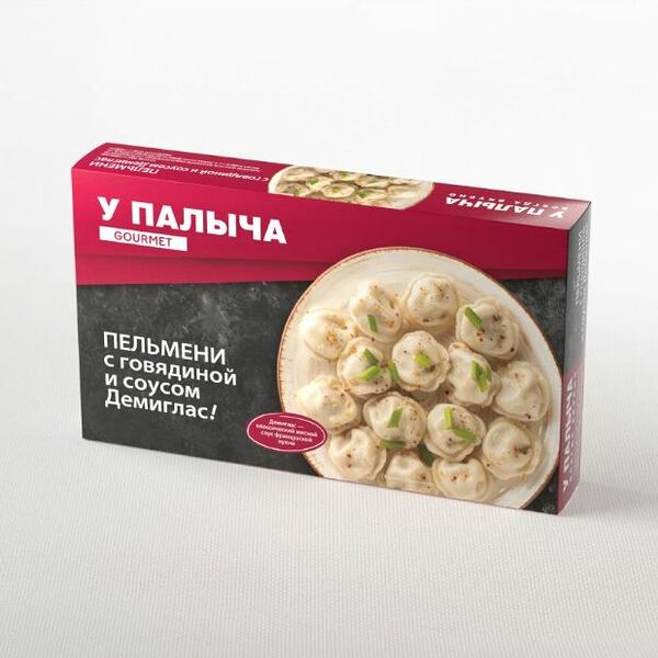 Пельмени с говядиной и соусом Демиглас 450 г