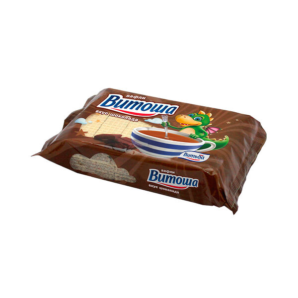 Вафли Витоша вкус шоколада вес 143 г. Витьба Республика Беларусь