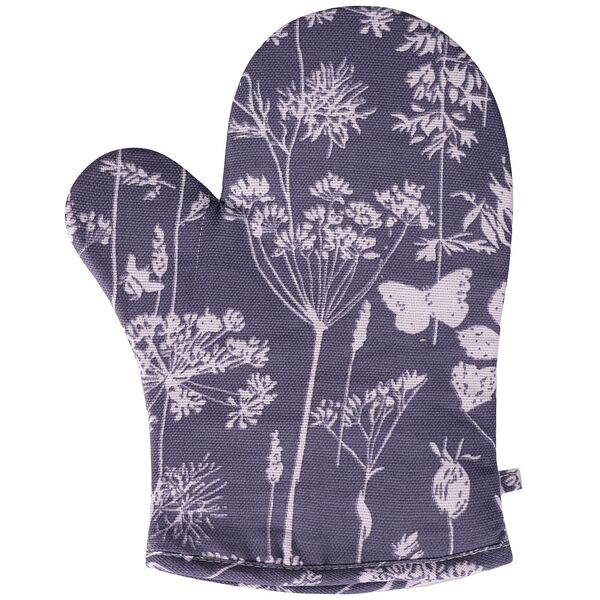 Прихватка-рукавица кухонная большая Скандинавия, рогожка, хлопок, в ассортименте