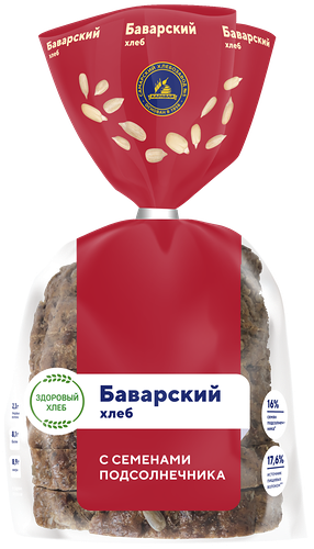 Хлеб Каравай баварский в нарезке половинка 300 г