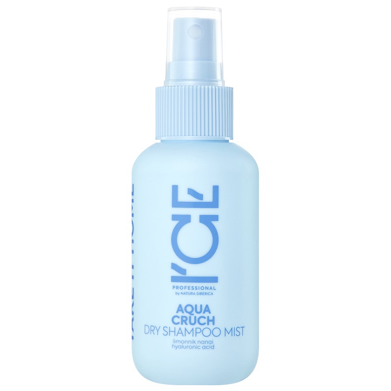 

Жидкий сухой шампунь для волос Ice Professional Aqua Cruch Увлажняющий 100 мл