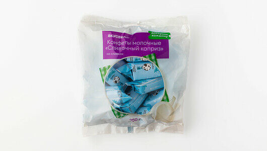 Конфеты молочные Сливочный каприз на сливках
