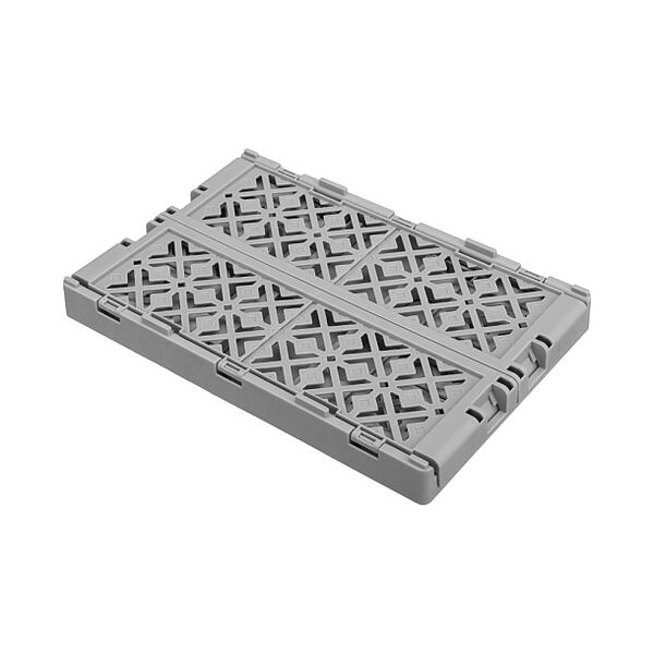 Ящик складной Econova Stocky серый M 249х167х103 мм, 3,4 л