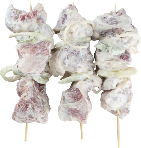 

Шашлык из свиной шеи ЛЕНТА FRESH с киви, весовой