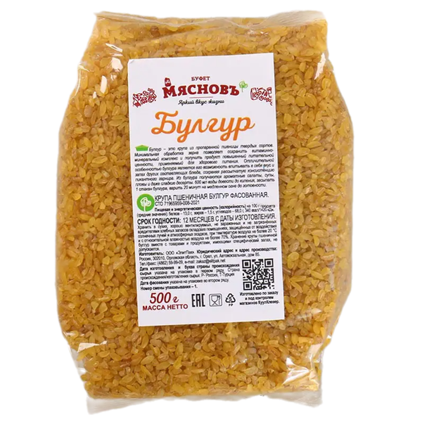 Крупа булгур МясновЪ Буфет