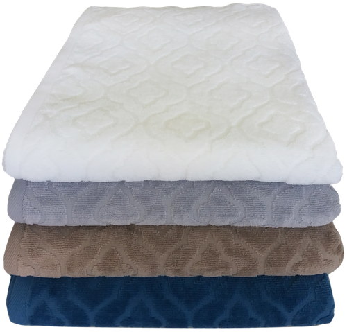 

Полотенце CLEANELLY Азулежу 50x80см, серое, хлопок, стрижка, Арт. ПЦС-3601-3834